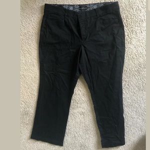 Gloria Vanderbilt Black Pants, 20W Short